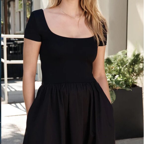 Marcella NYC Sierra Dress Black Size Small - NWT - Picture 6 of 9